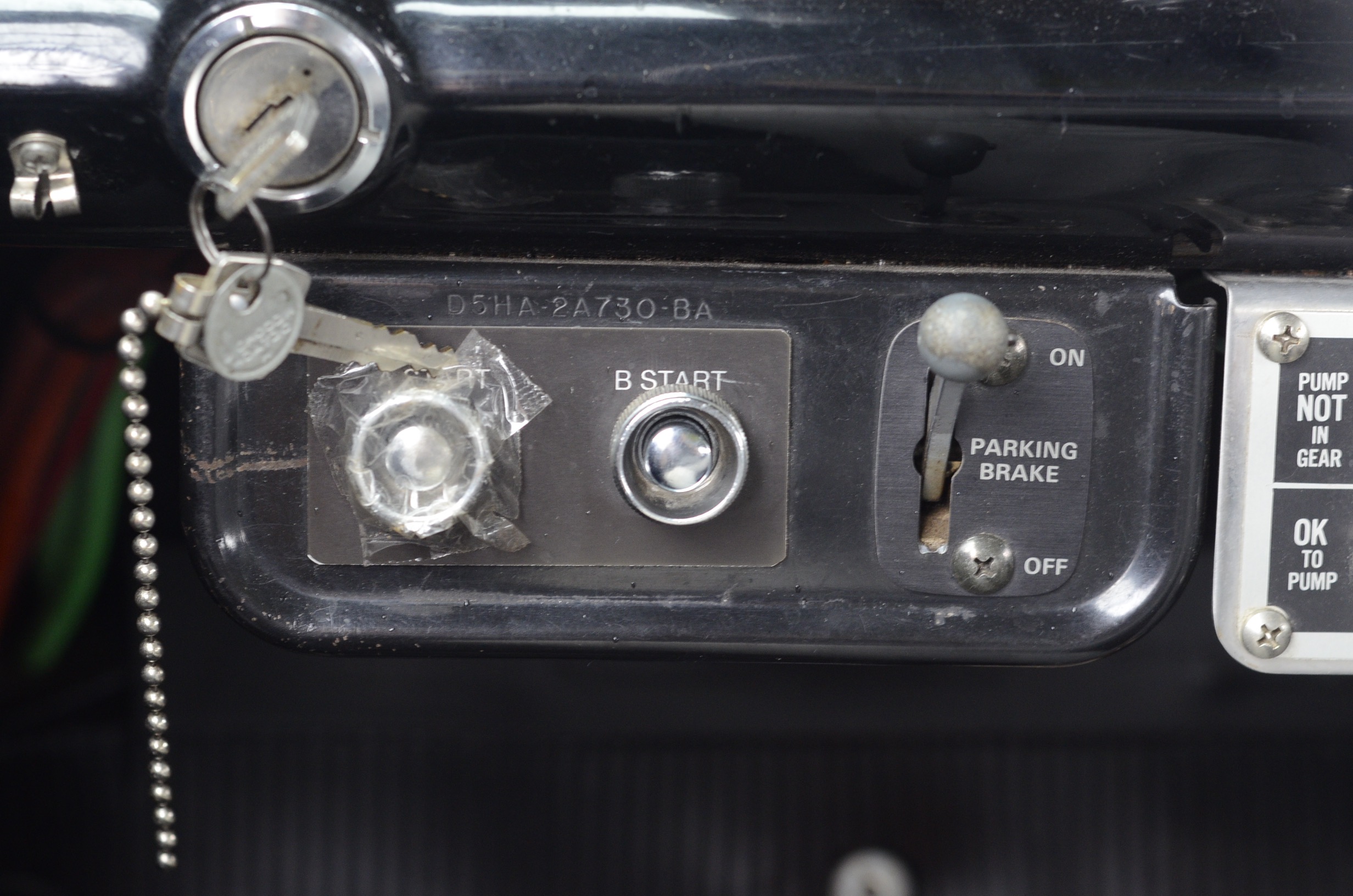 1985 Ford Chartreuse Fire Truck