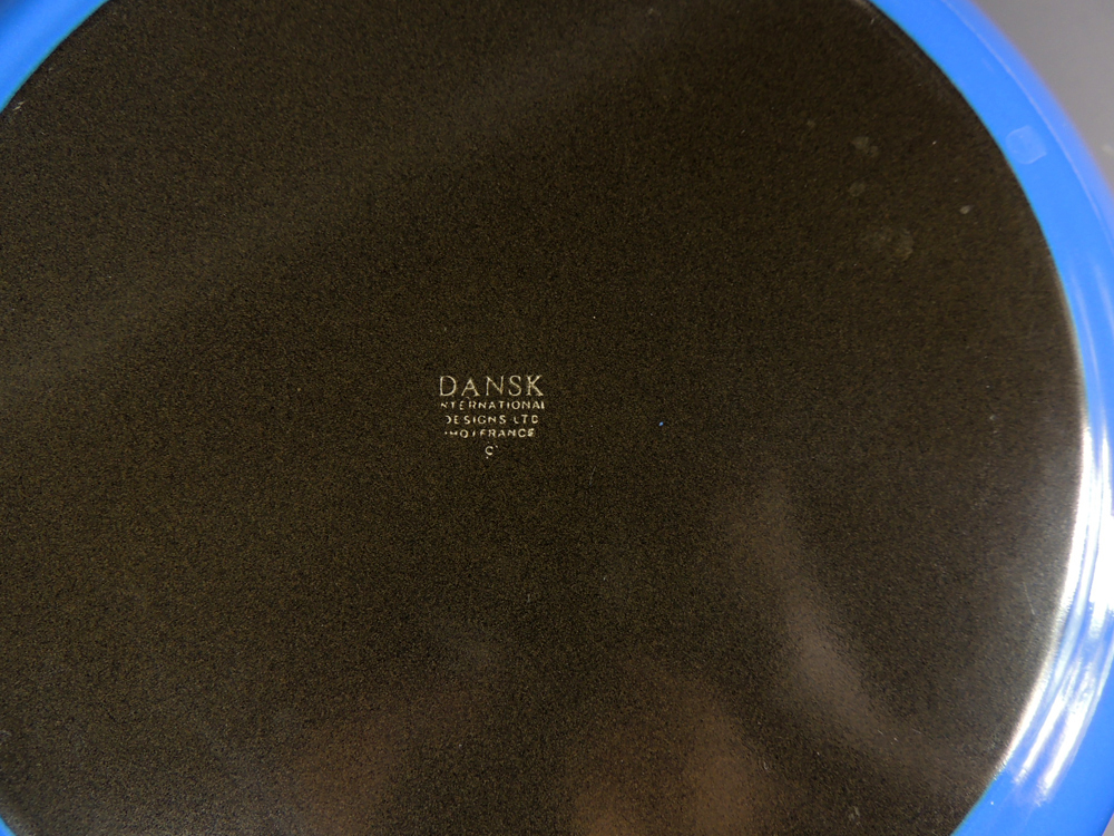 Blue Dansk Kobenstyle Enamel Dutch Oven