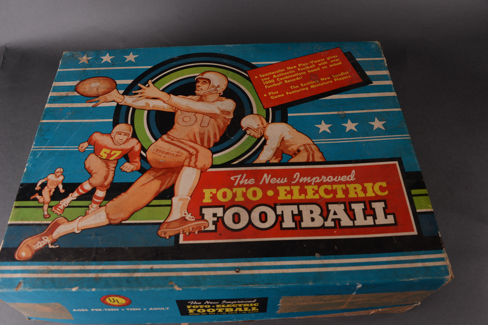 Vintage Foto-Electric Football Game