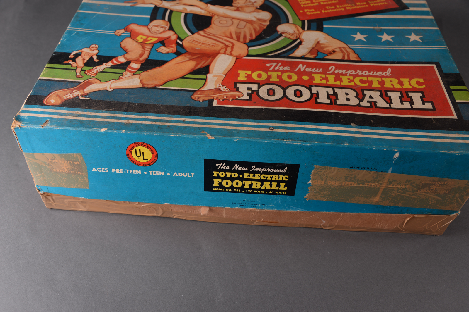 Vintage Foto-Electric Football Game