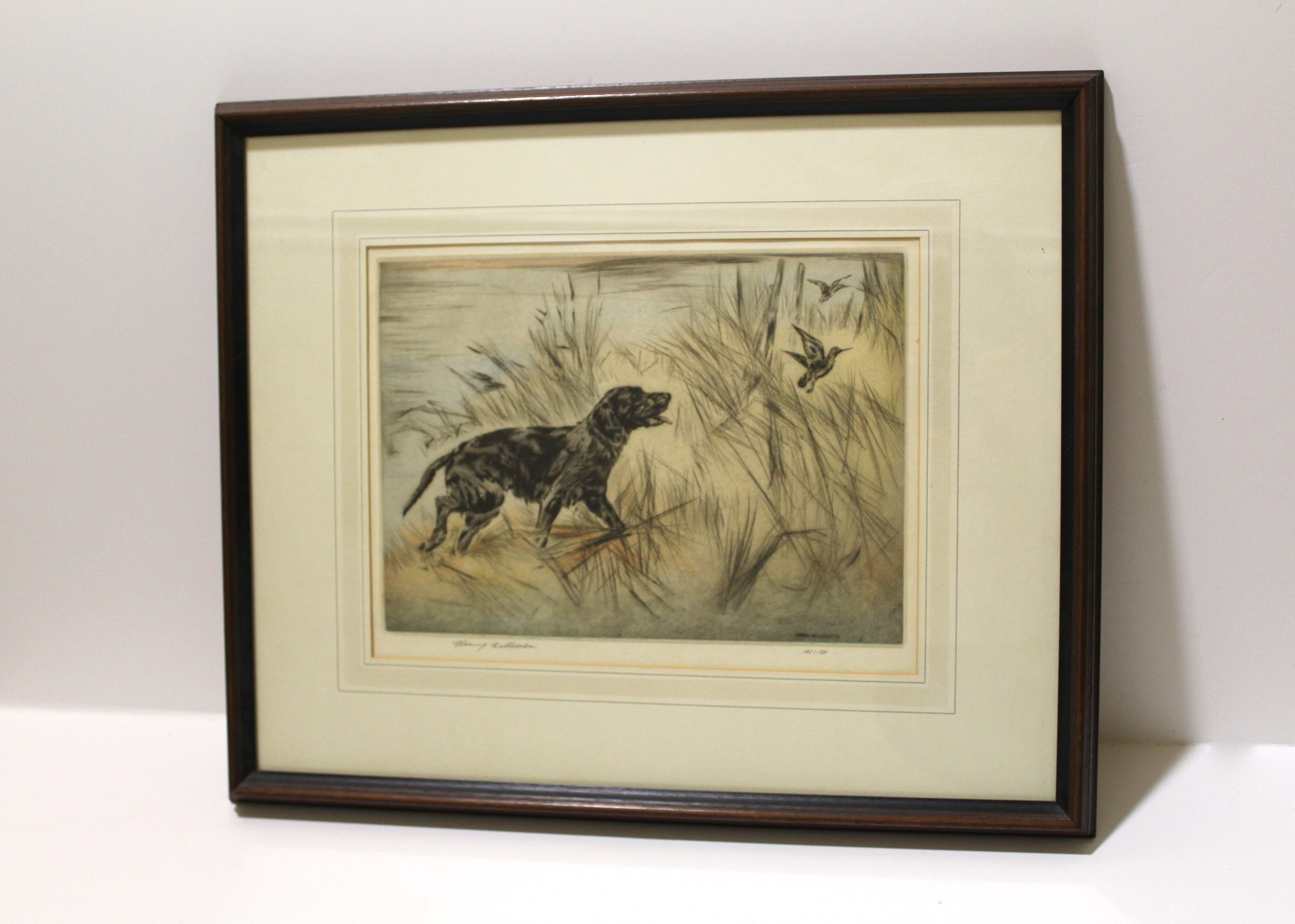 Henry Wilkinson Hunting Dog Limited Edition Engraving