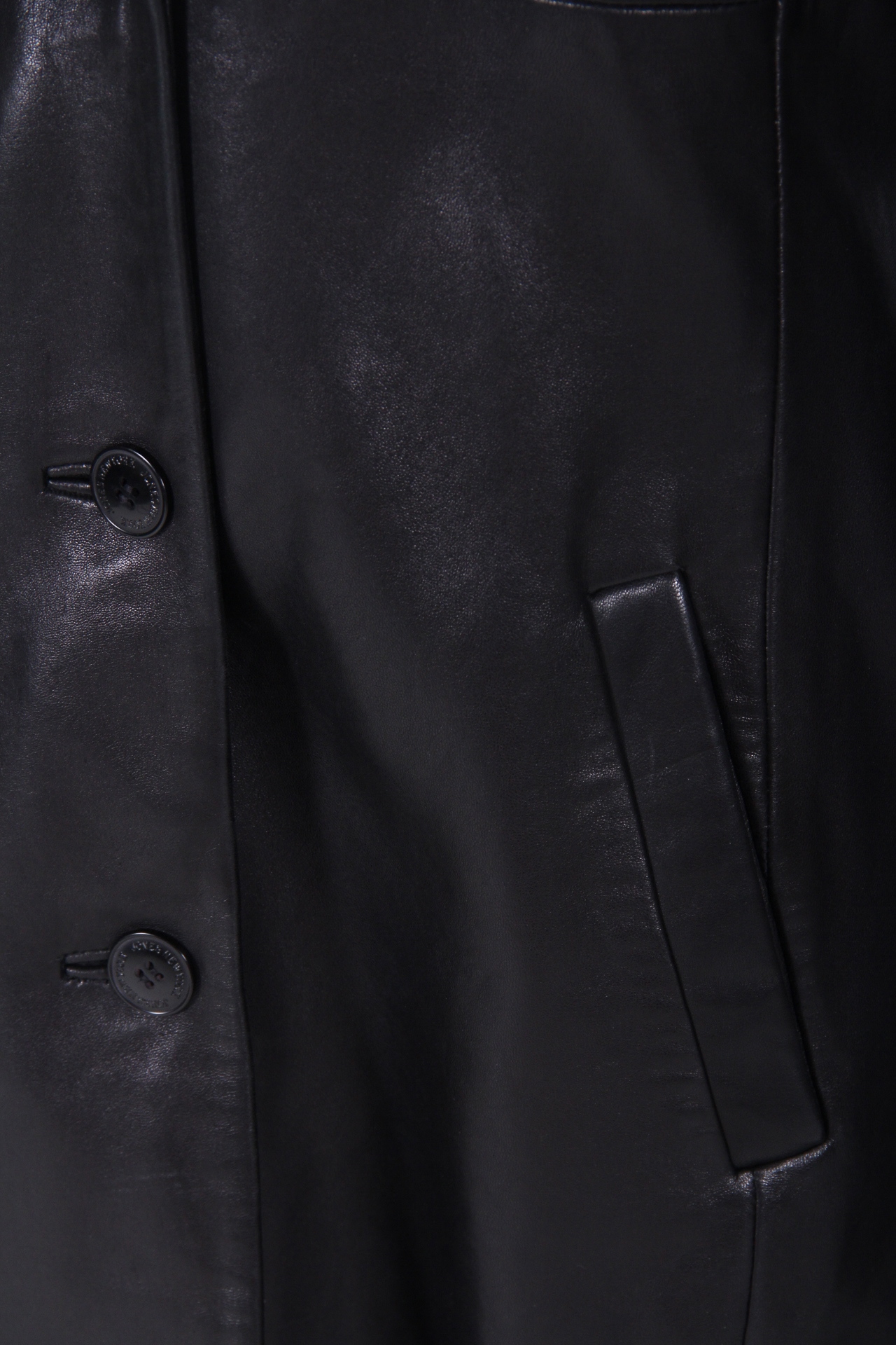 Jones New York Black Leather Jacket