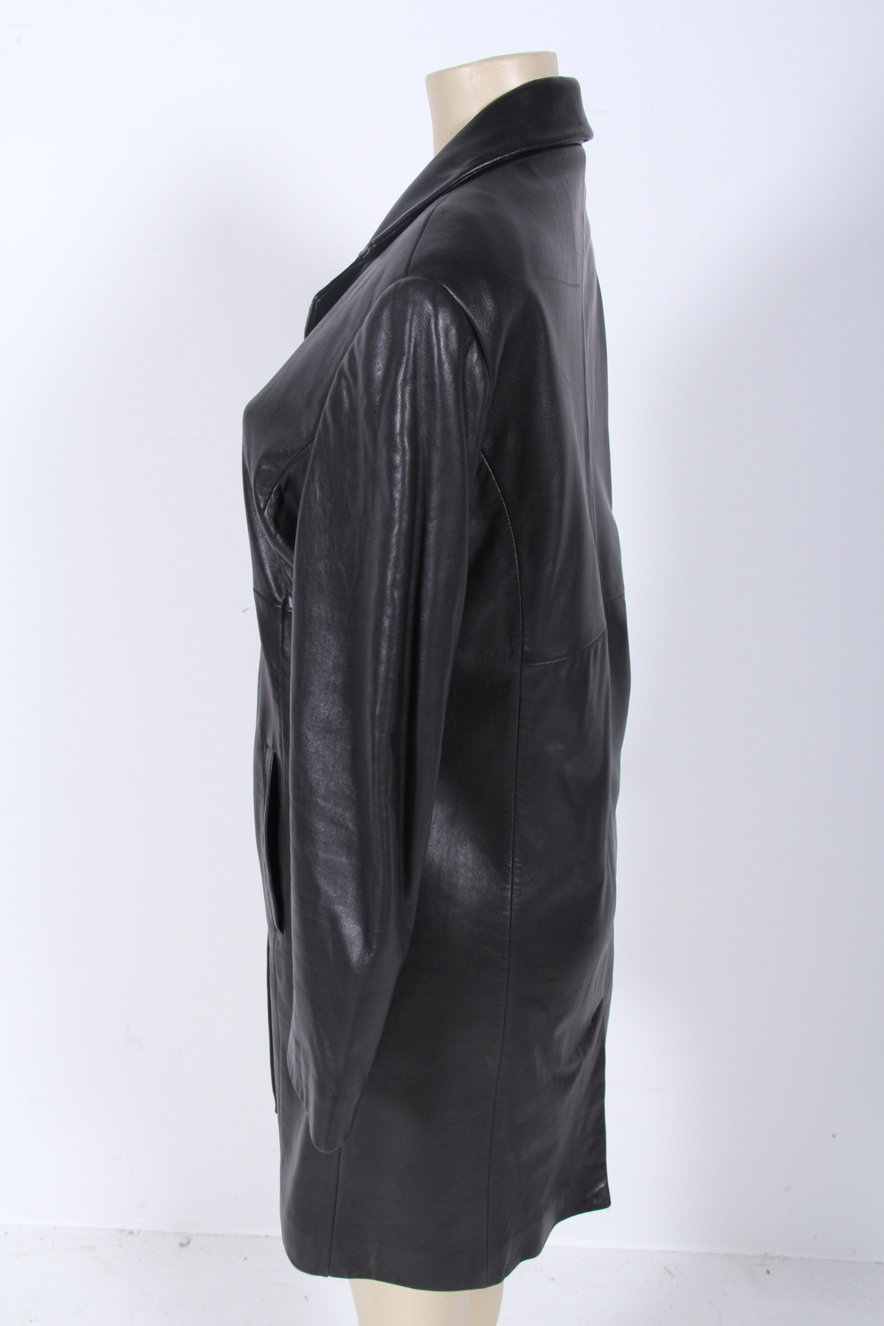 Jones New York Black Leather Jacket