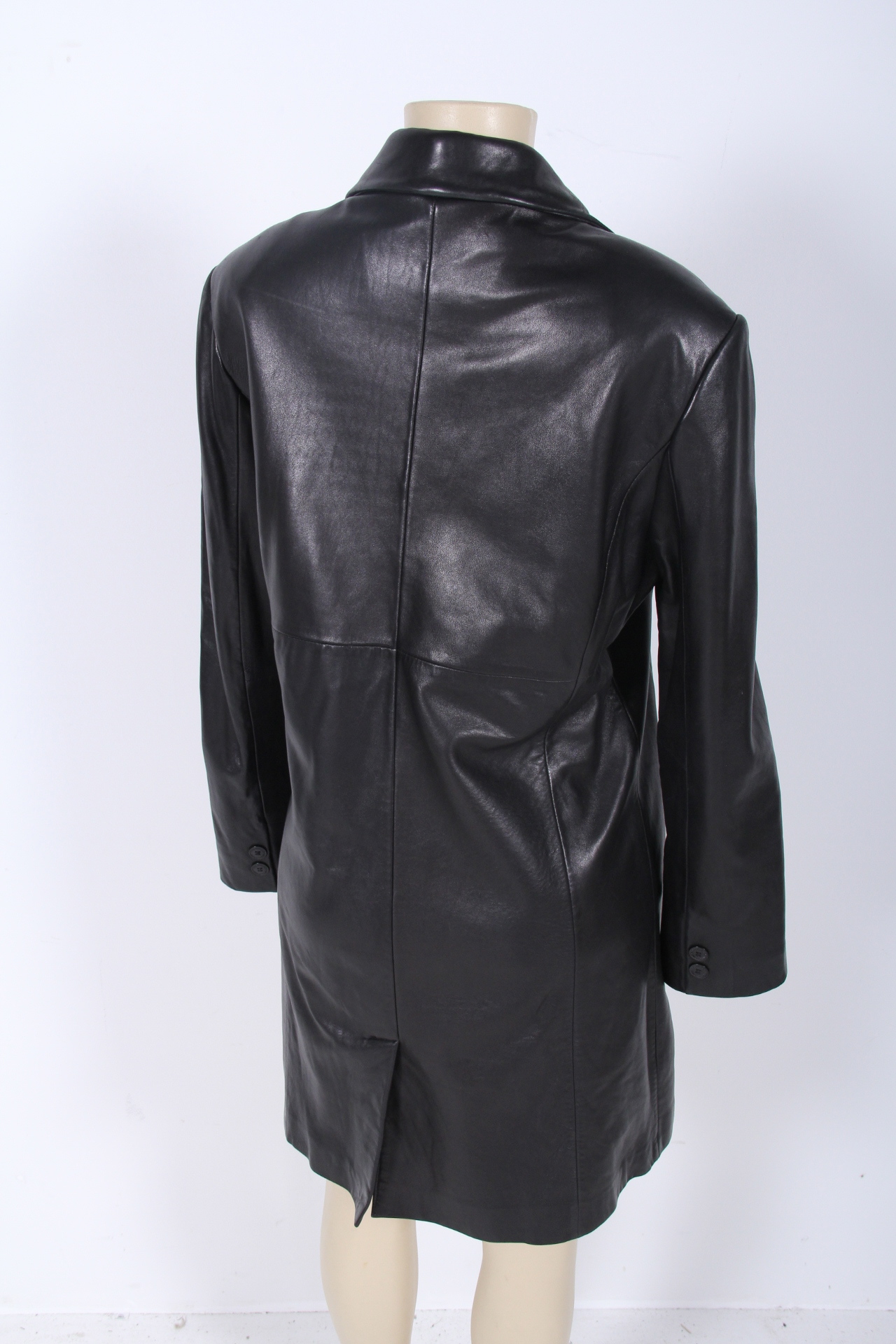 Jones New York Black Leather Jacket