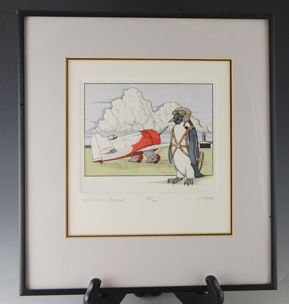 Three Lucius B. Dubose Original Etchings