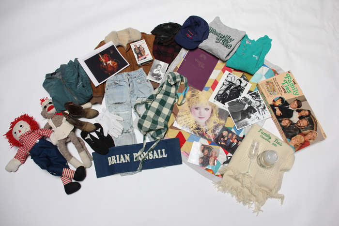 Collection of Family Ties Memorabilia