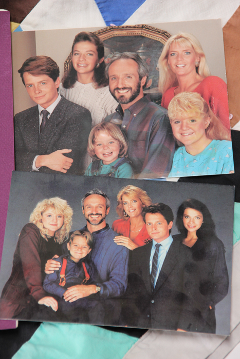 Collection of Family Ties Memorabilia
