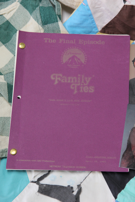 Collection of Family Ties Memorabilia