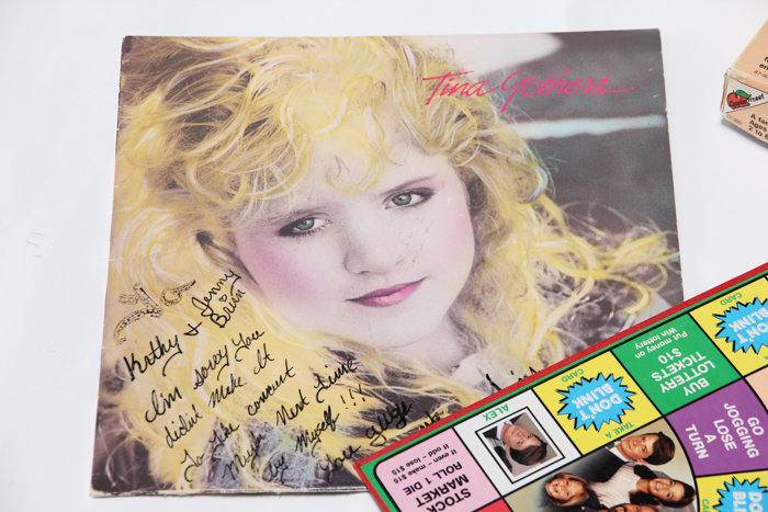 Collection of Family Ties Memorabilia