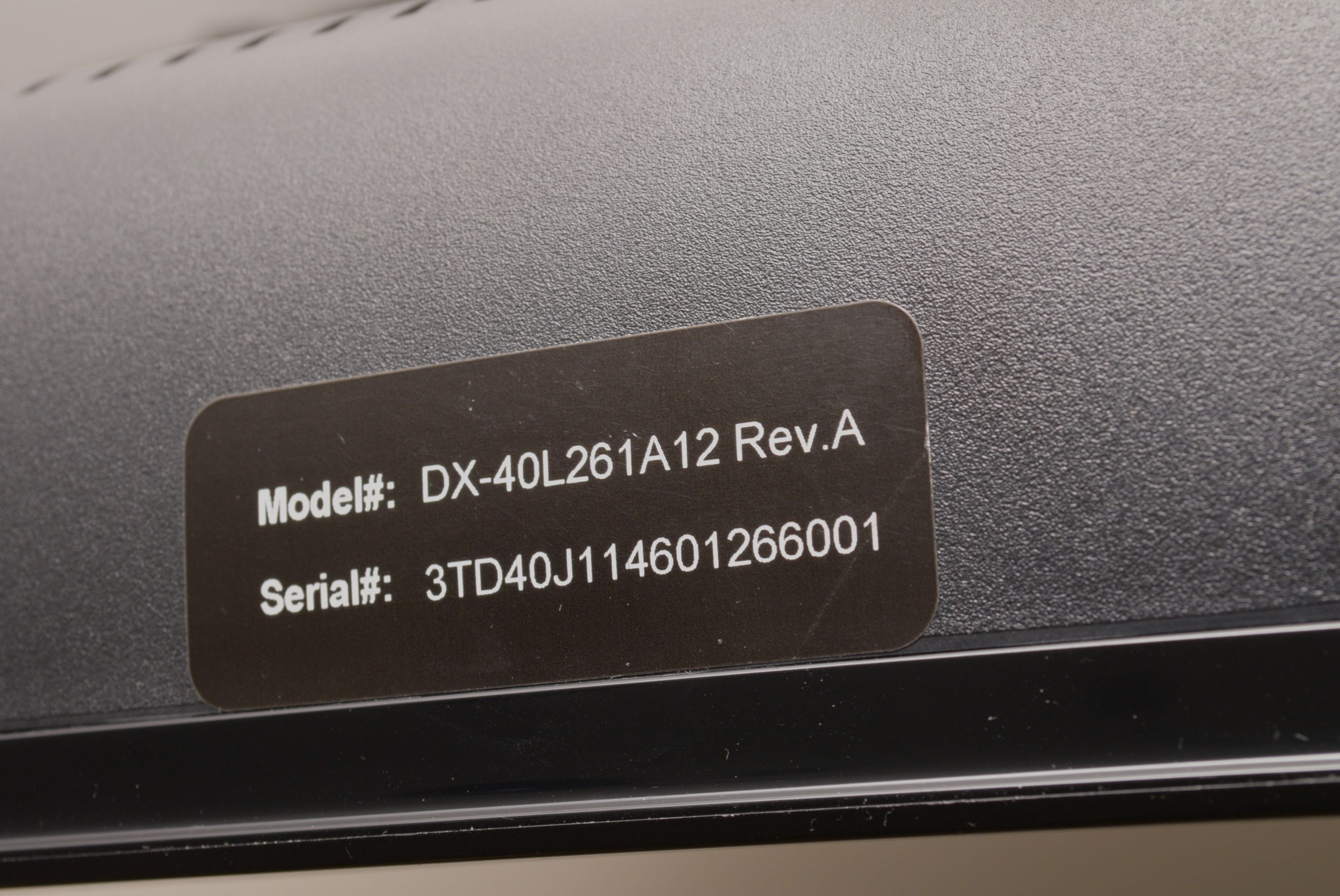 Dynex 40" LCD  HDTV with Adjustable Wall Mount