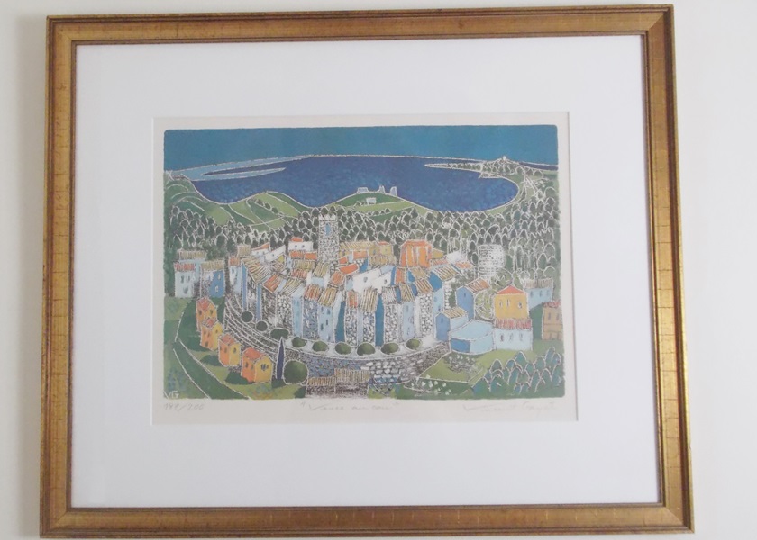 Vincent Gayet Signed Lithograph