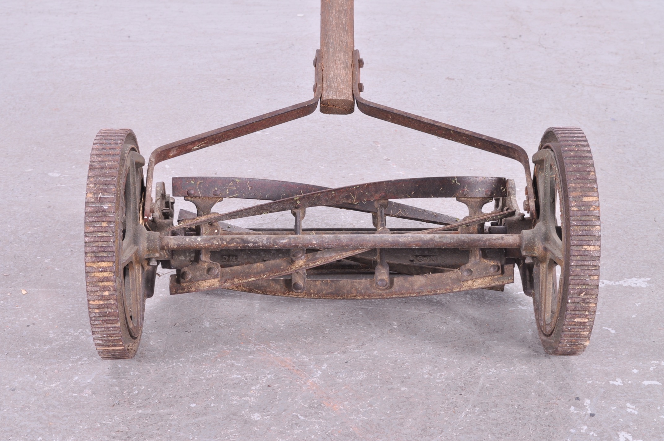Antique Dille McGuire Reel Mower