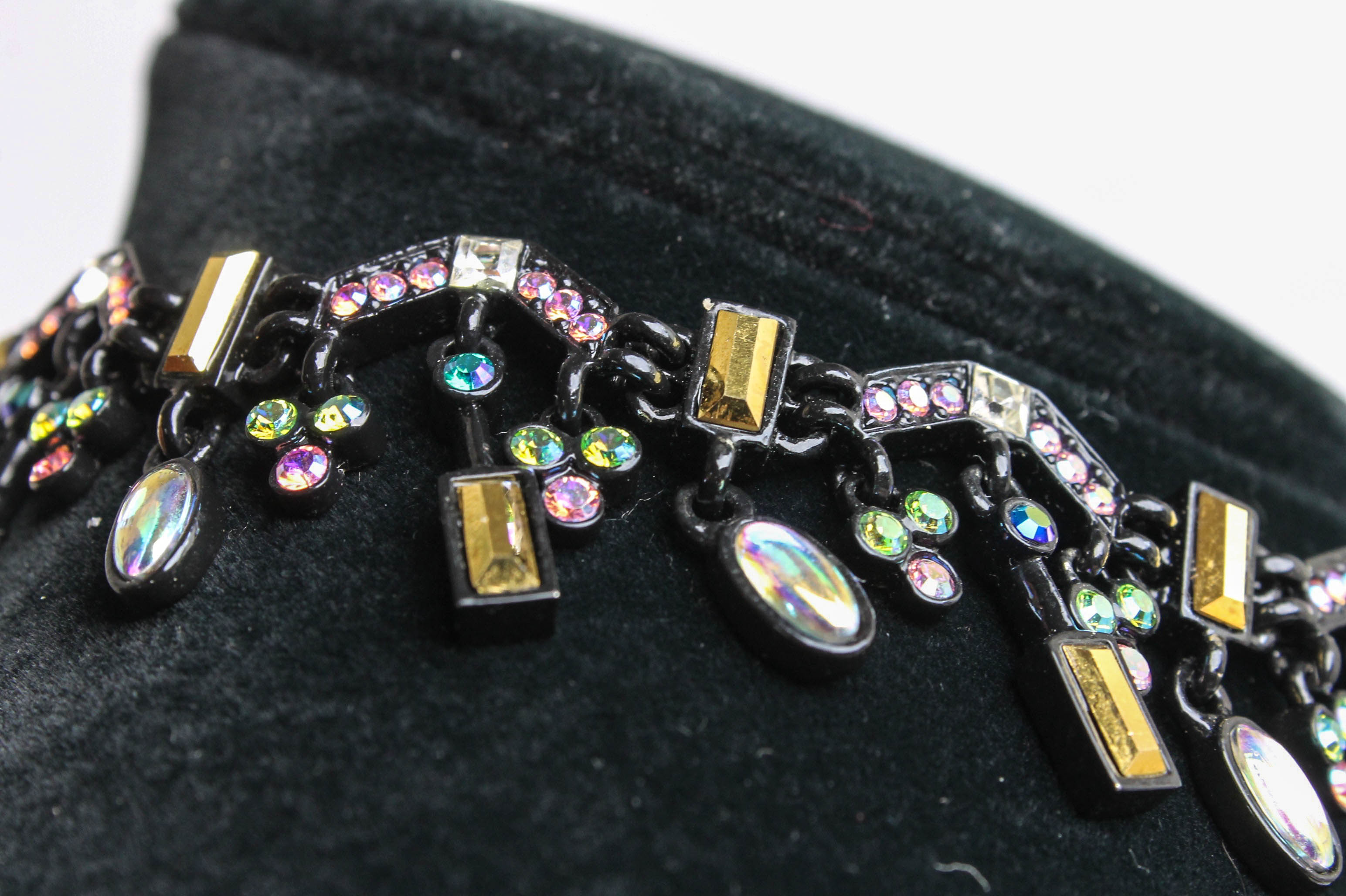 Group of Black and Blingy Fashion Jewelry