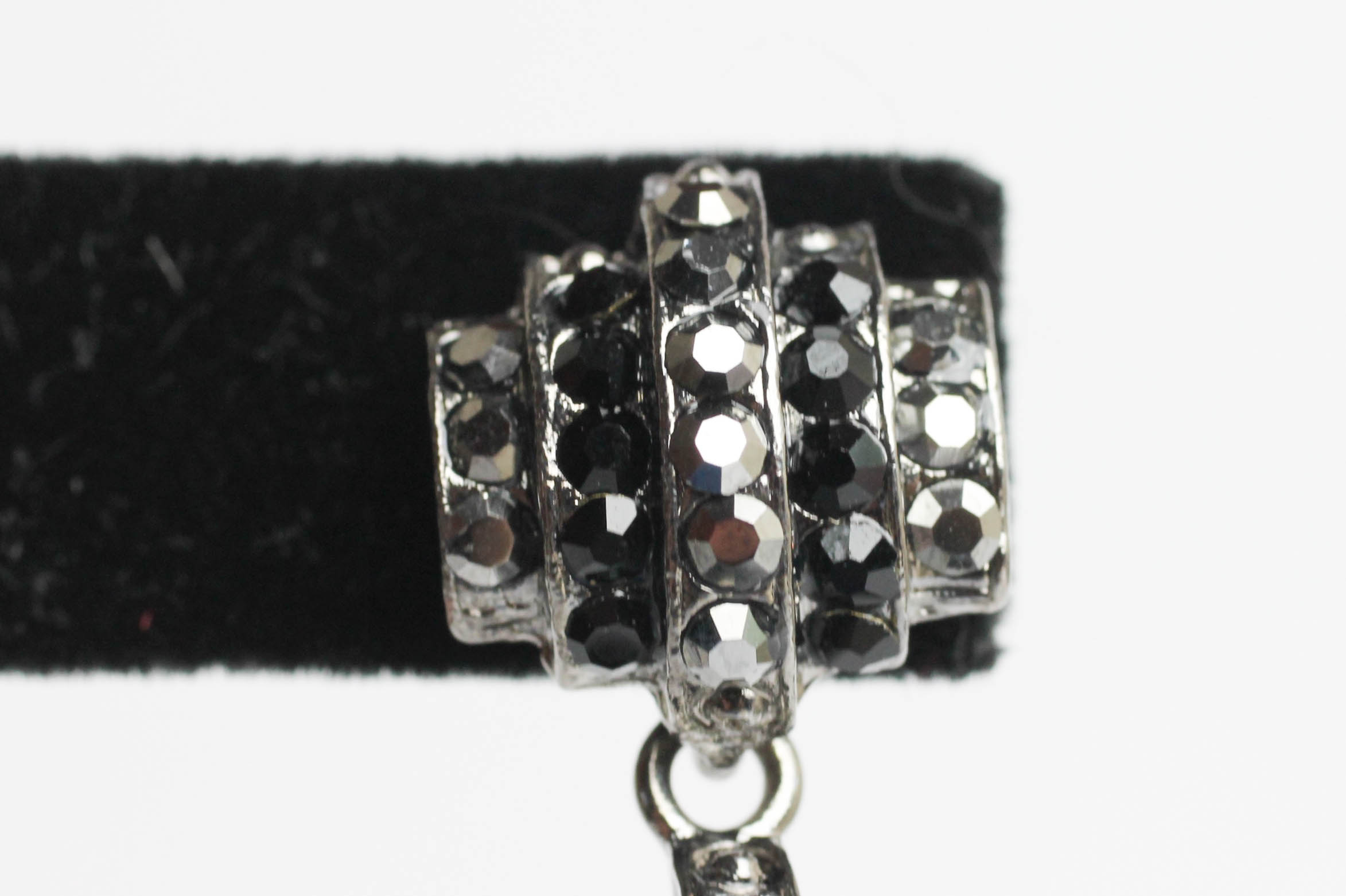 Group of Black and Blingy Fashion Jewelry