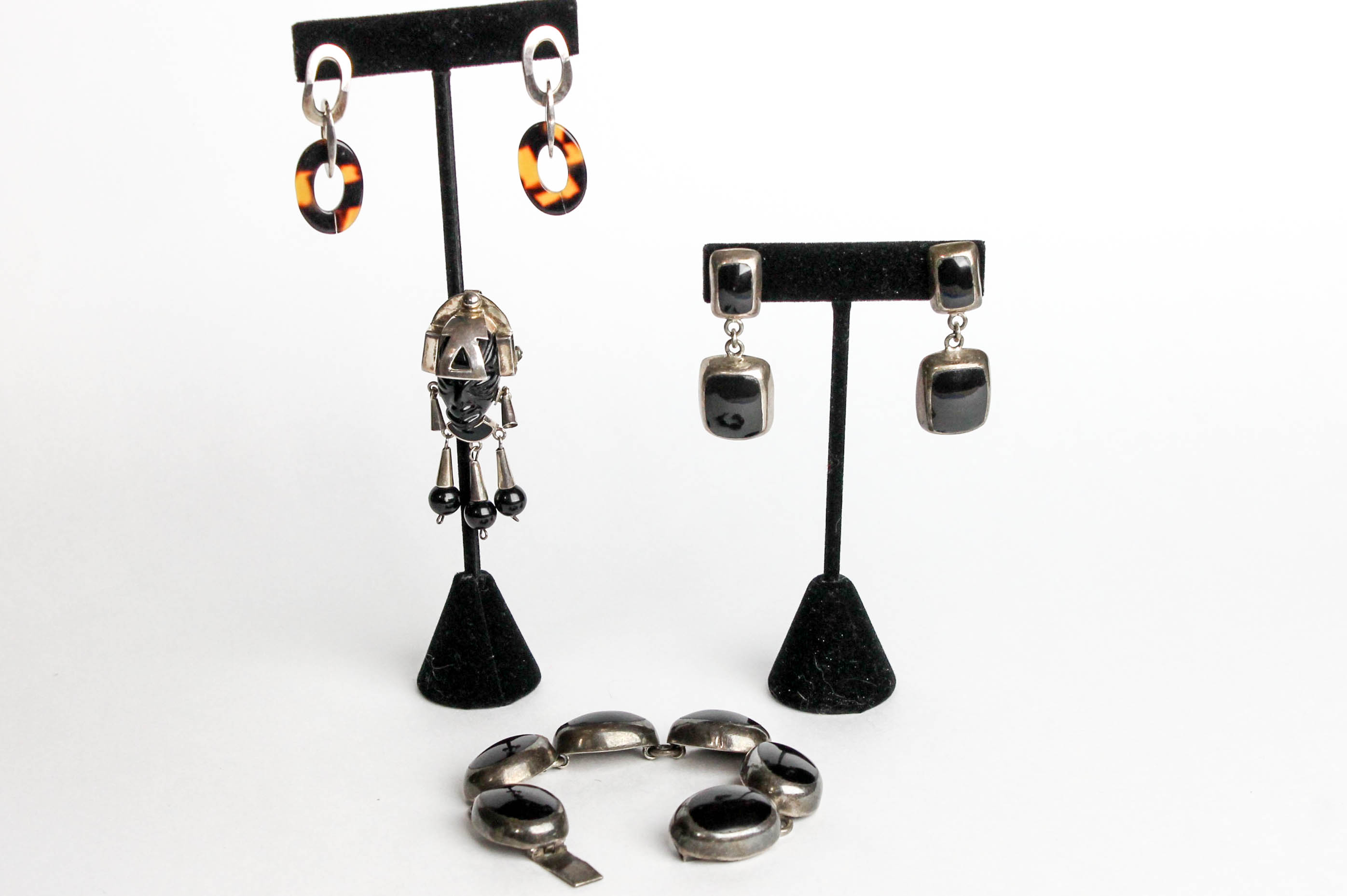 Sterling Silver and Black Onyx Jewelry