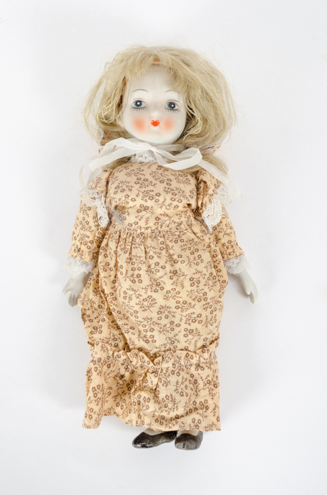 Vintage Porcelain Faced Dolls