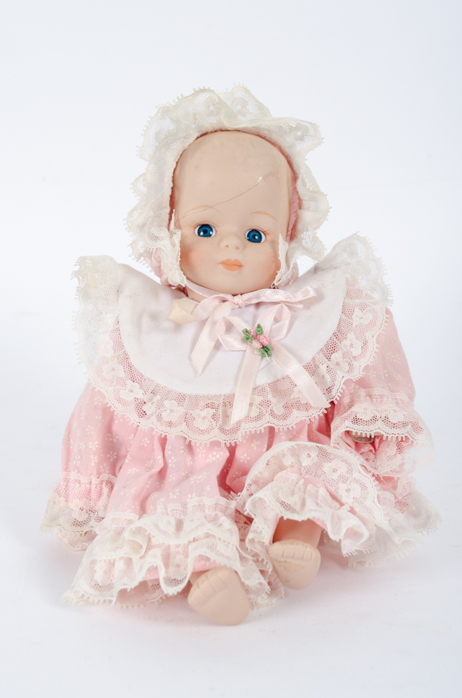 Vintage Porcelain Faced Dolls