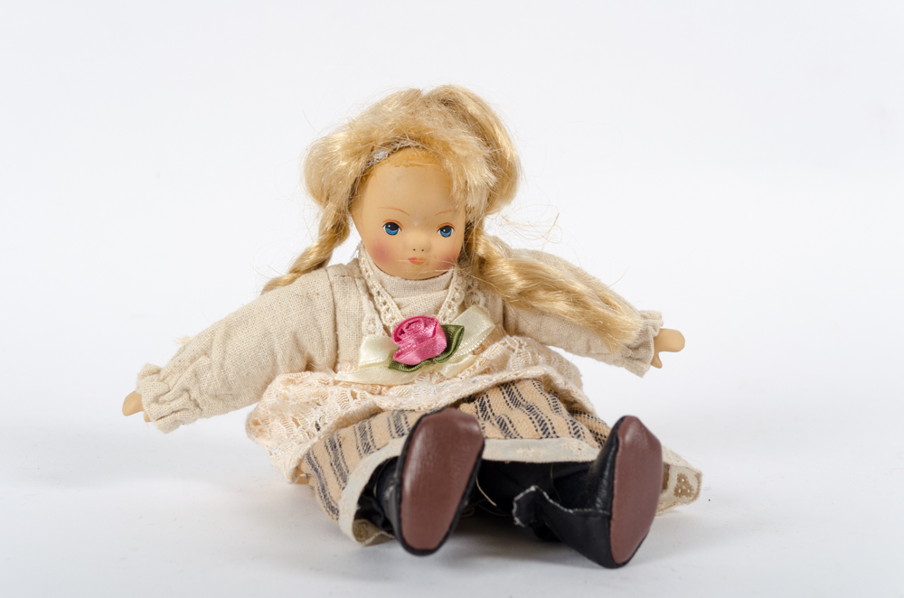 Vintage Porcelain Faced Dolls