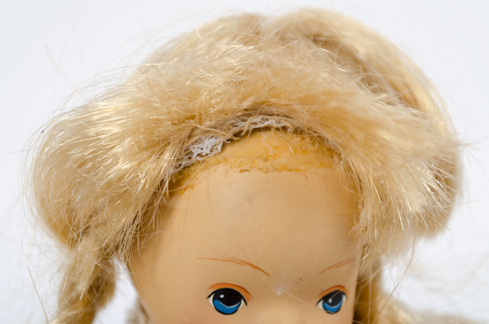 Vintage Porcelain Faced Dolls