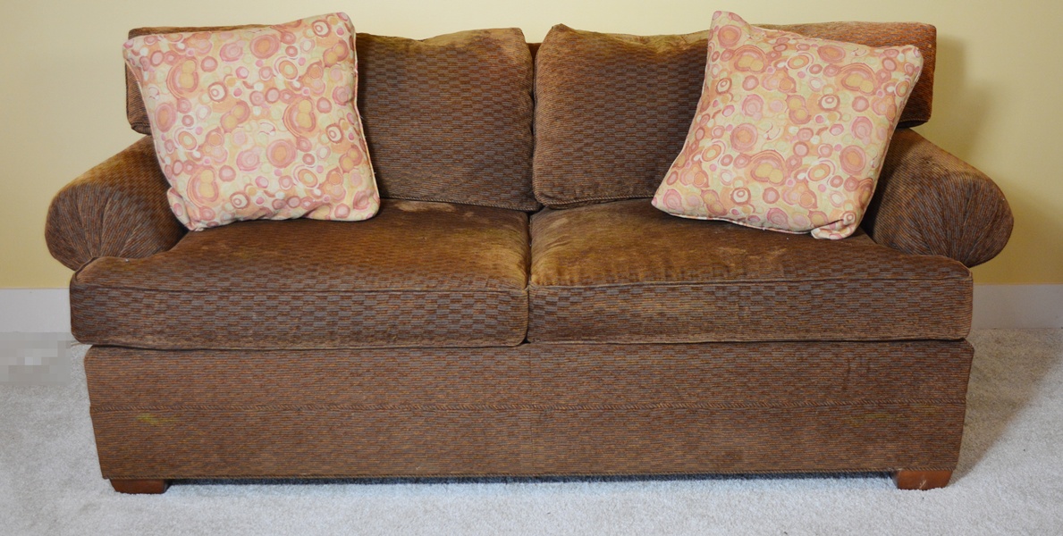 Vanguard Furniture Brown Sleeper Sofa