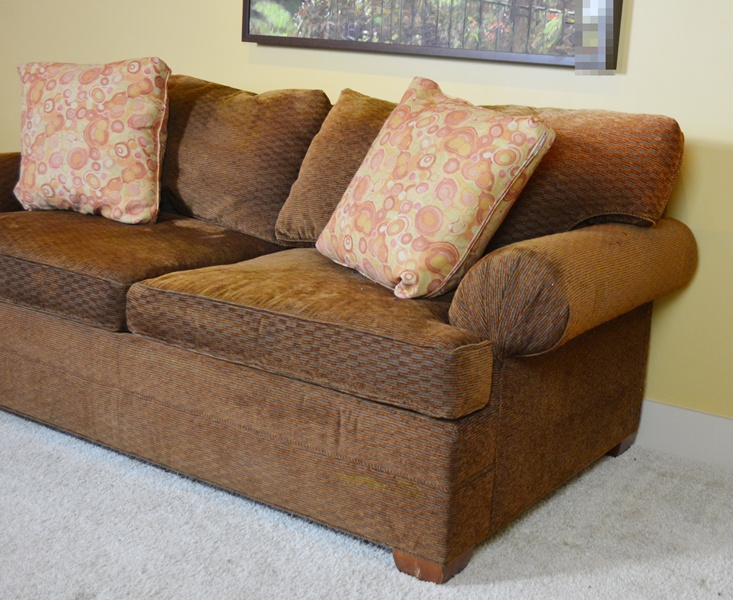 Vanguard Furniture Brown Sleeper Sofa