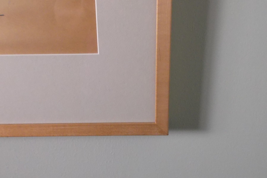 G.M. Bellis Nude Charcoal Drawing