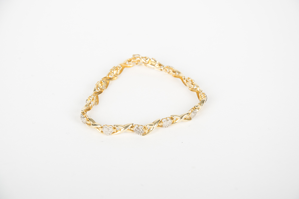 Vermeil Heart Bracelet