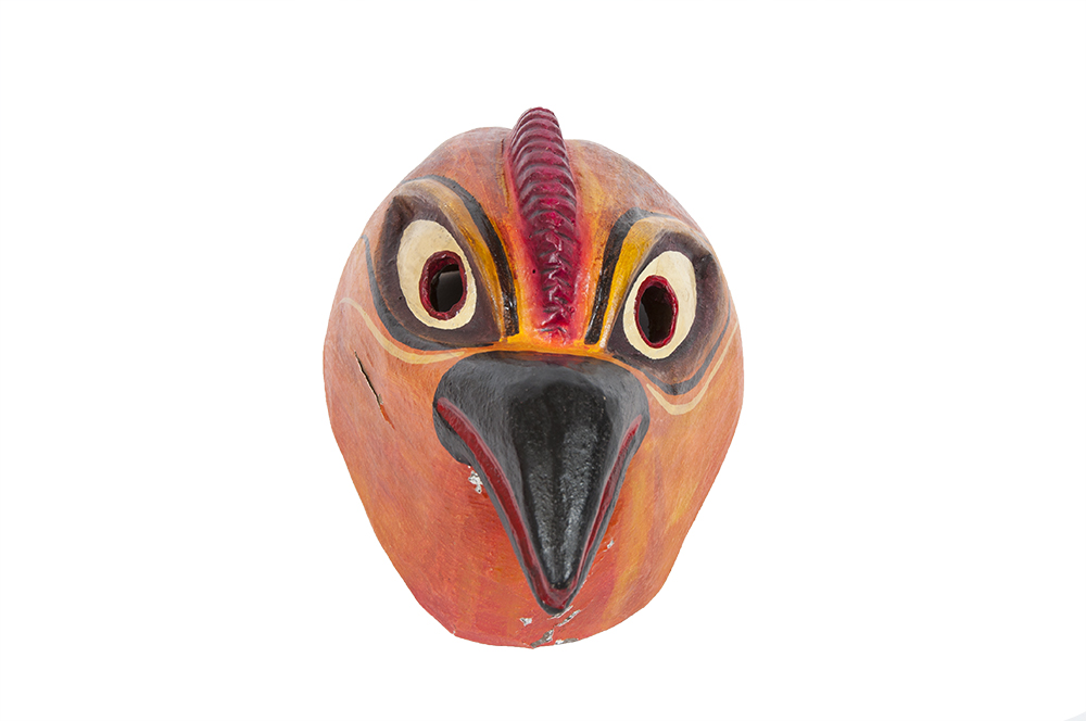 Peruvian Wooden Rooster Mask