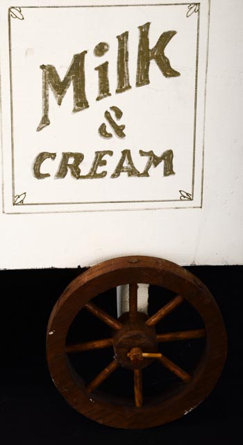 Wooden Handcrafted Wagon and Horse