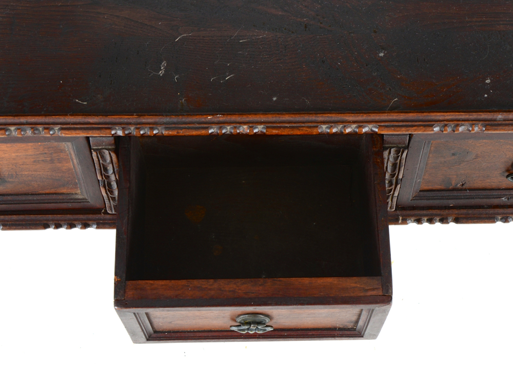 Hand Carved Mahogany Wall Shelf