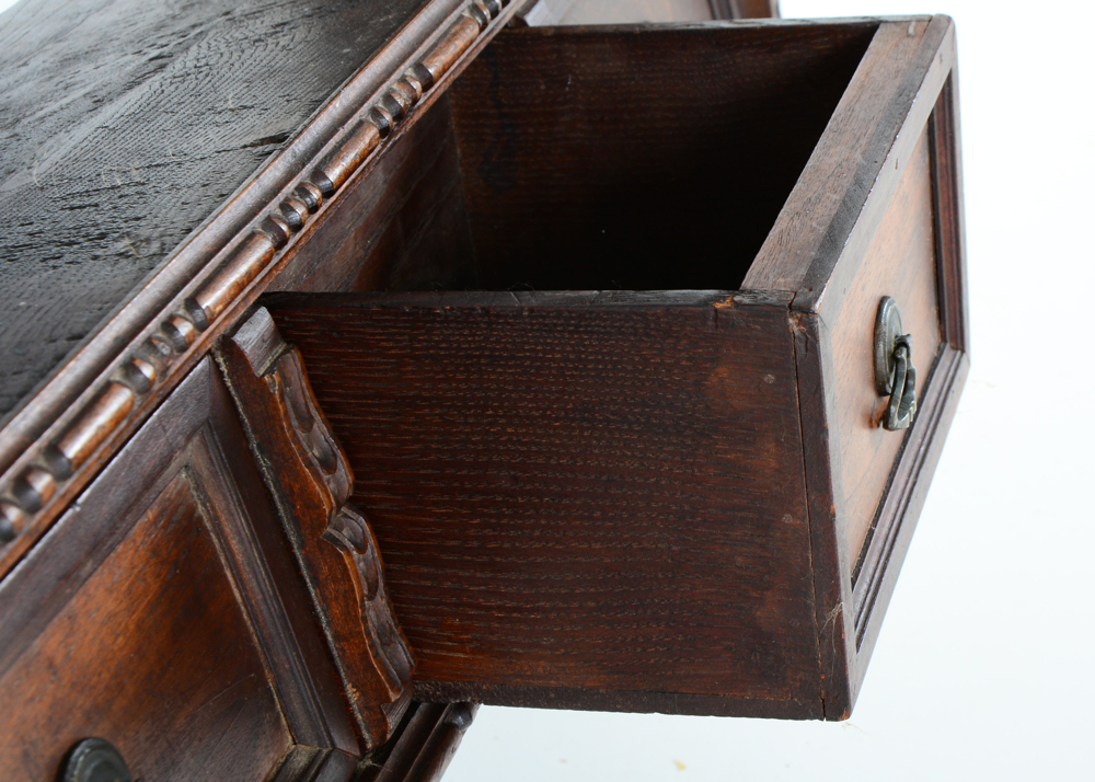 Hand Carved Mahogany Wall Shelf