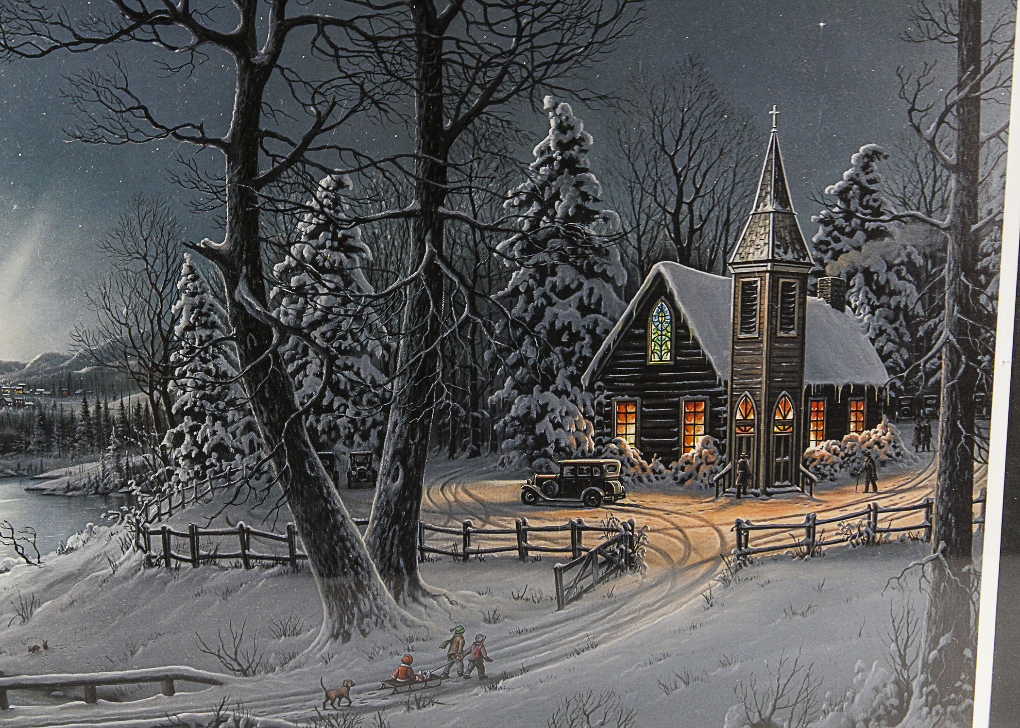 Signed Limited Edition Jesse Barnes "Spirit of the Season" Print