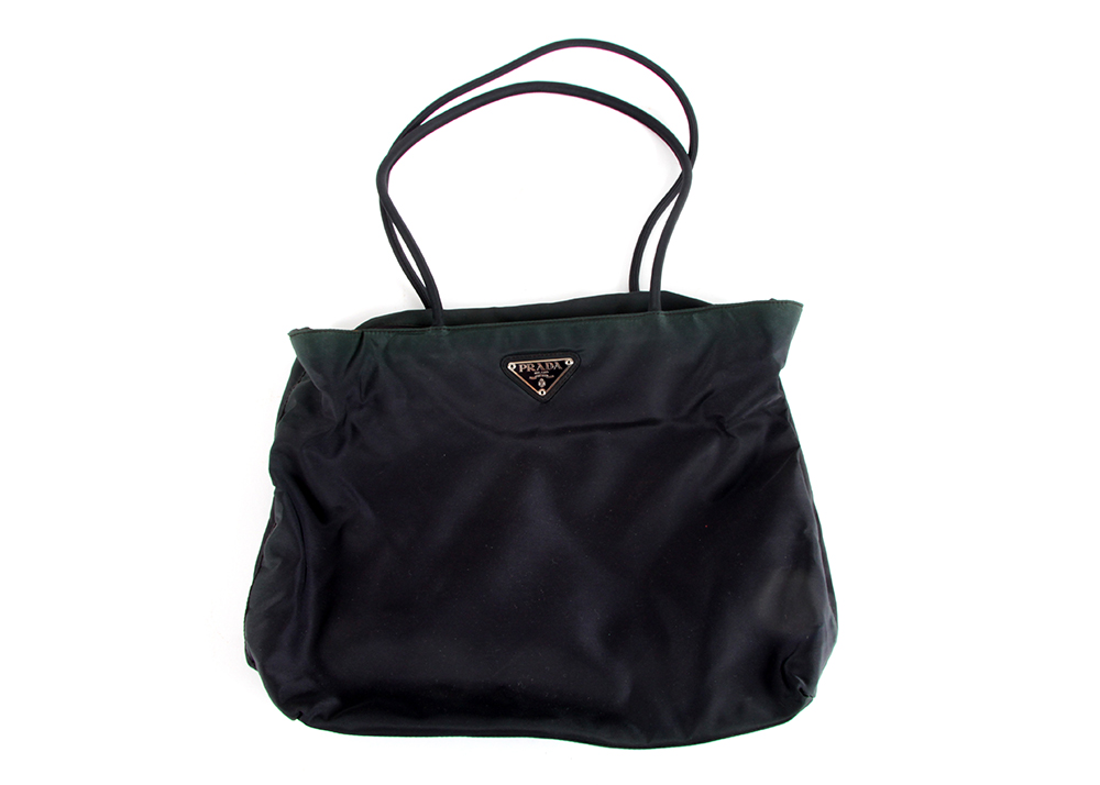 Prada Black Satchel Style Handbag