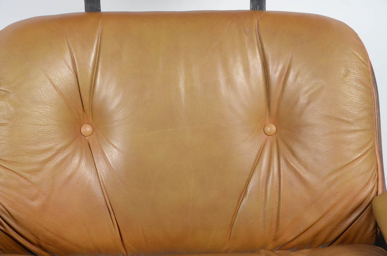 Eames Style Lounge Chair and Ottoman