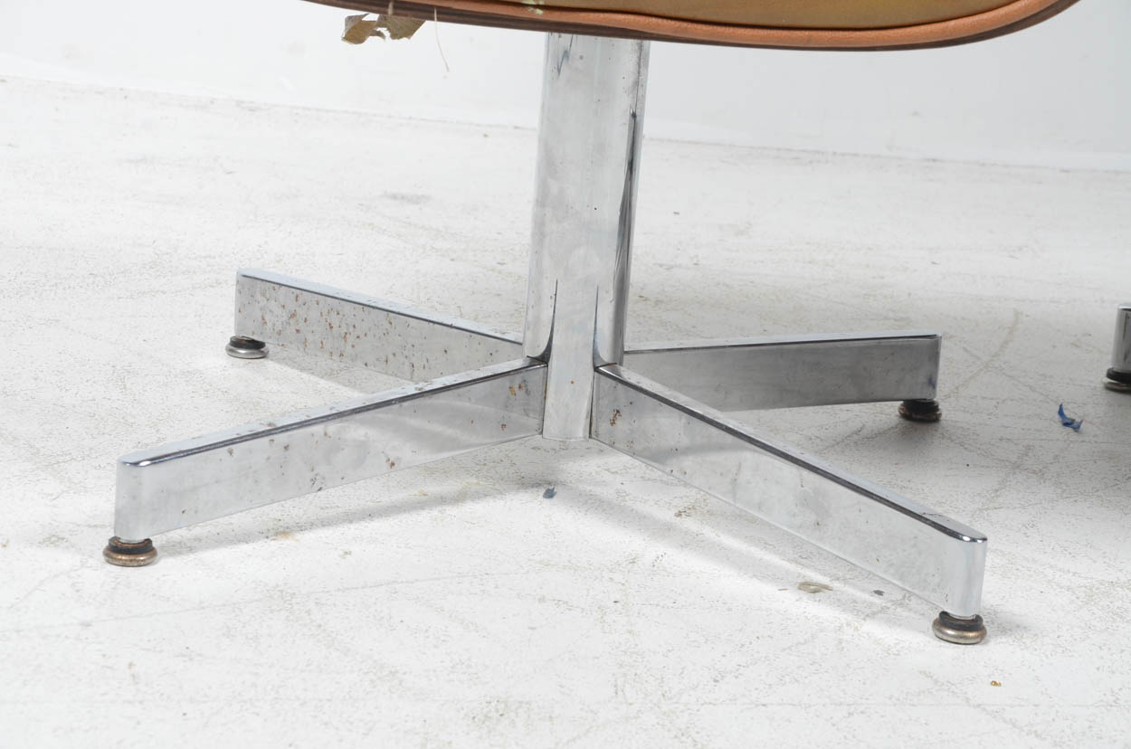 Eames Style Lounge Chair and Ottoman