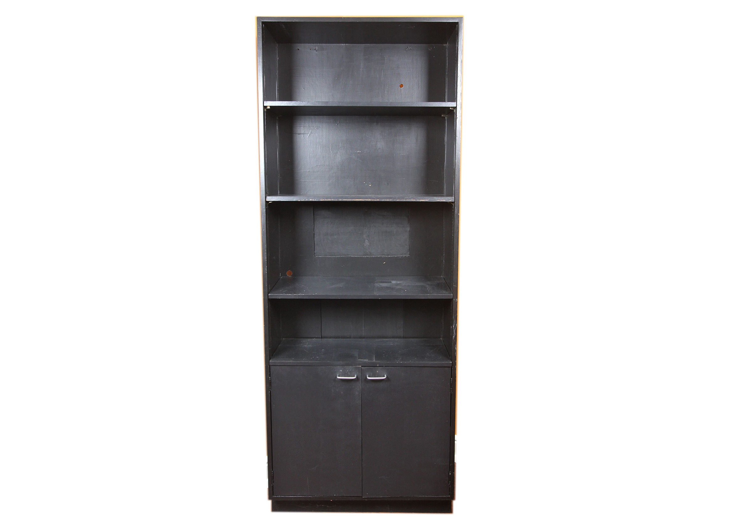 Contemporary Black Shelving Unit