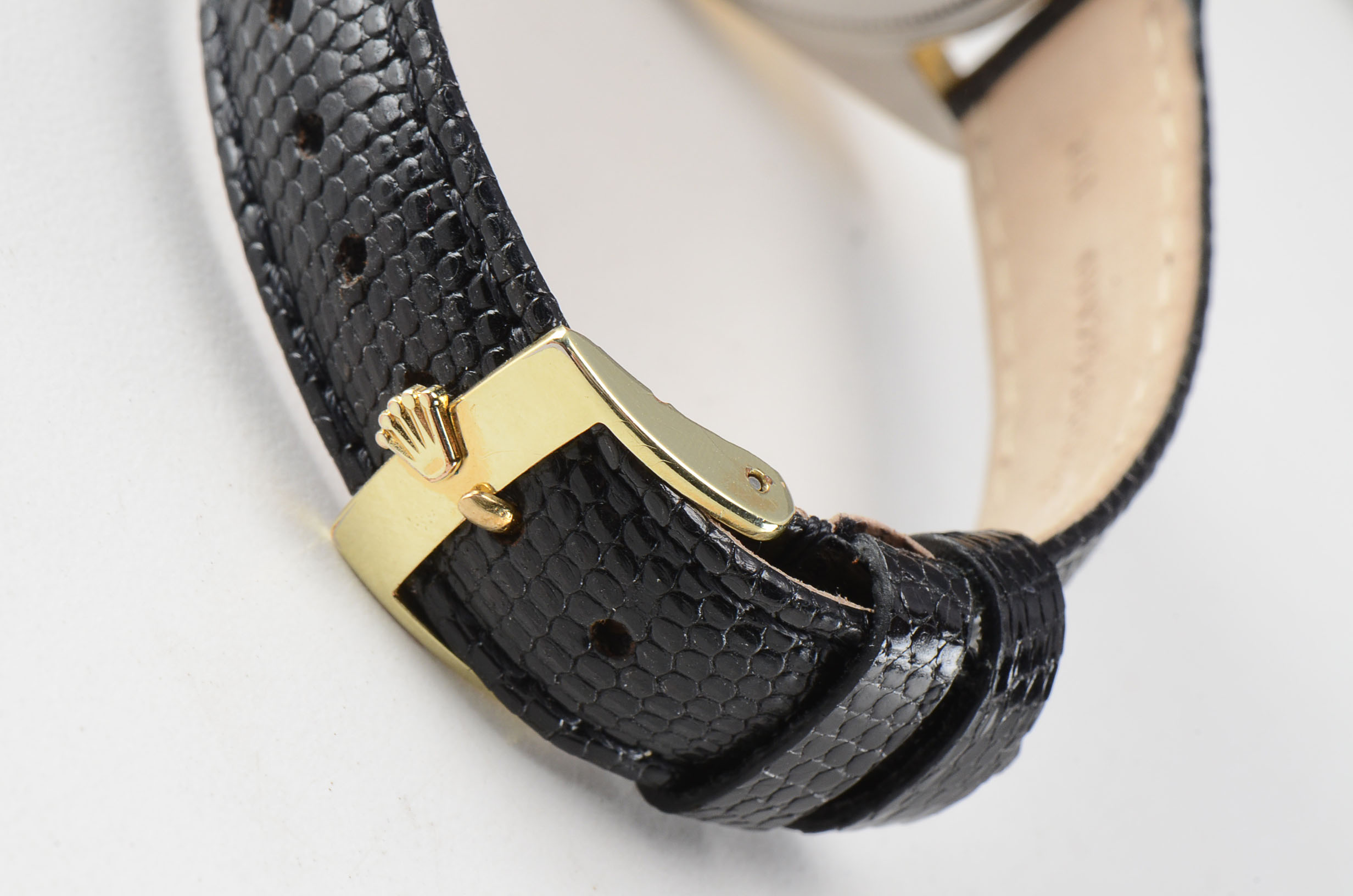 Rolex Perpetual Date Gold Shell/Plated Steel 15505 34mm Watch