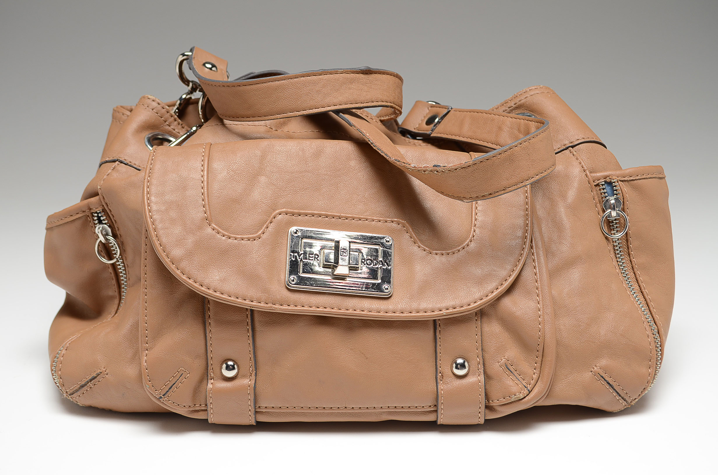 Two Tyler Rodan Faux Leather Handbags