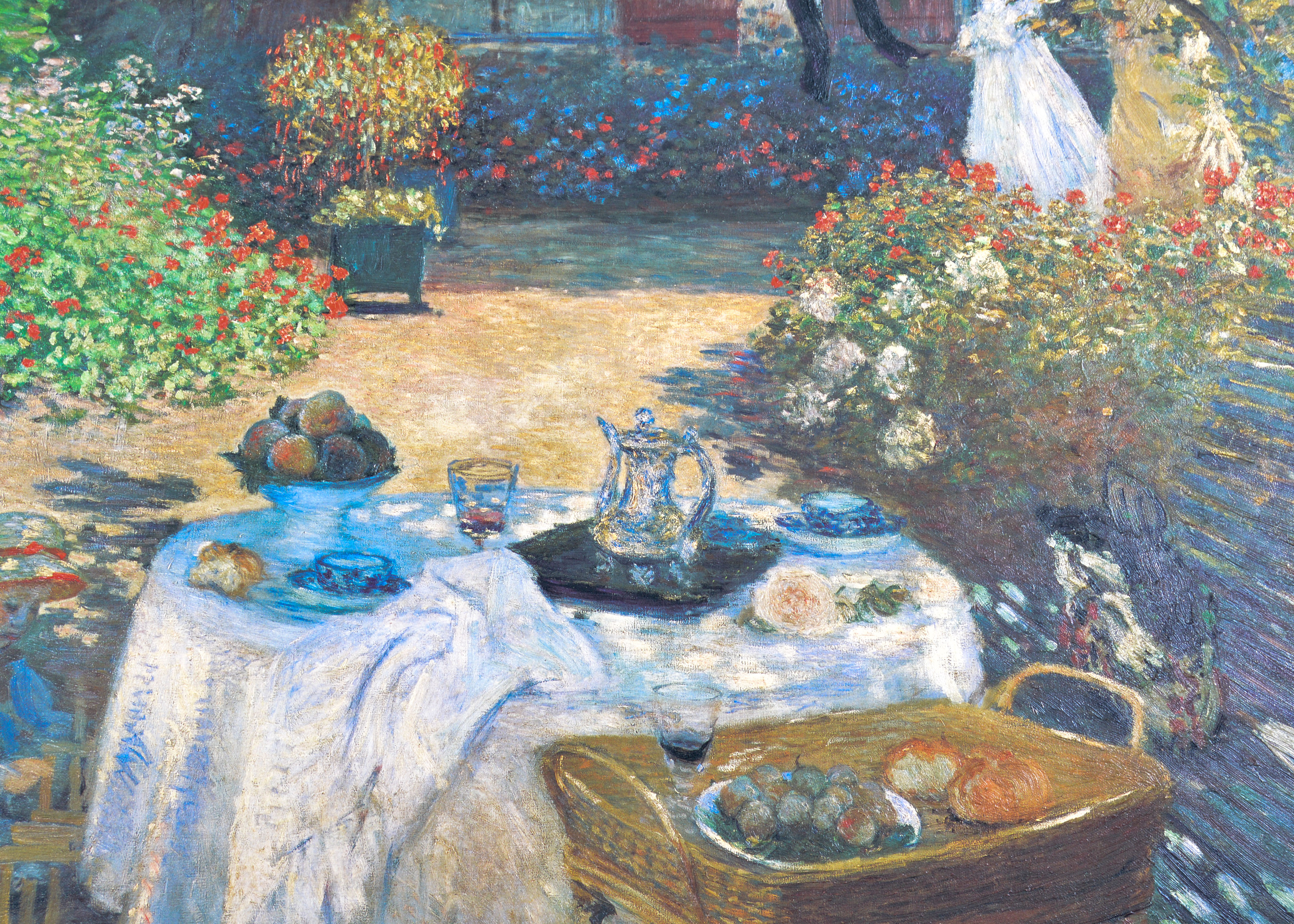 "The Luncheon" by Claude Monet Authentic Reproduction