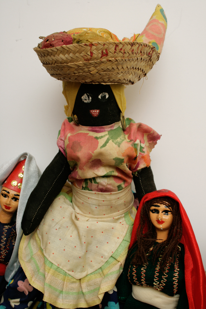 Collection of Vintage Tribal Figures and Dolls