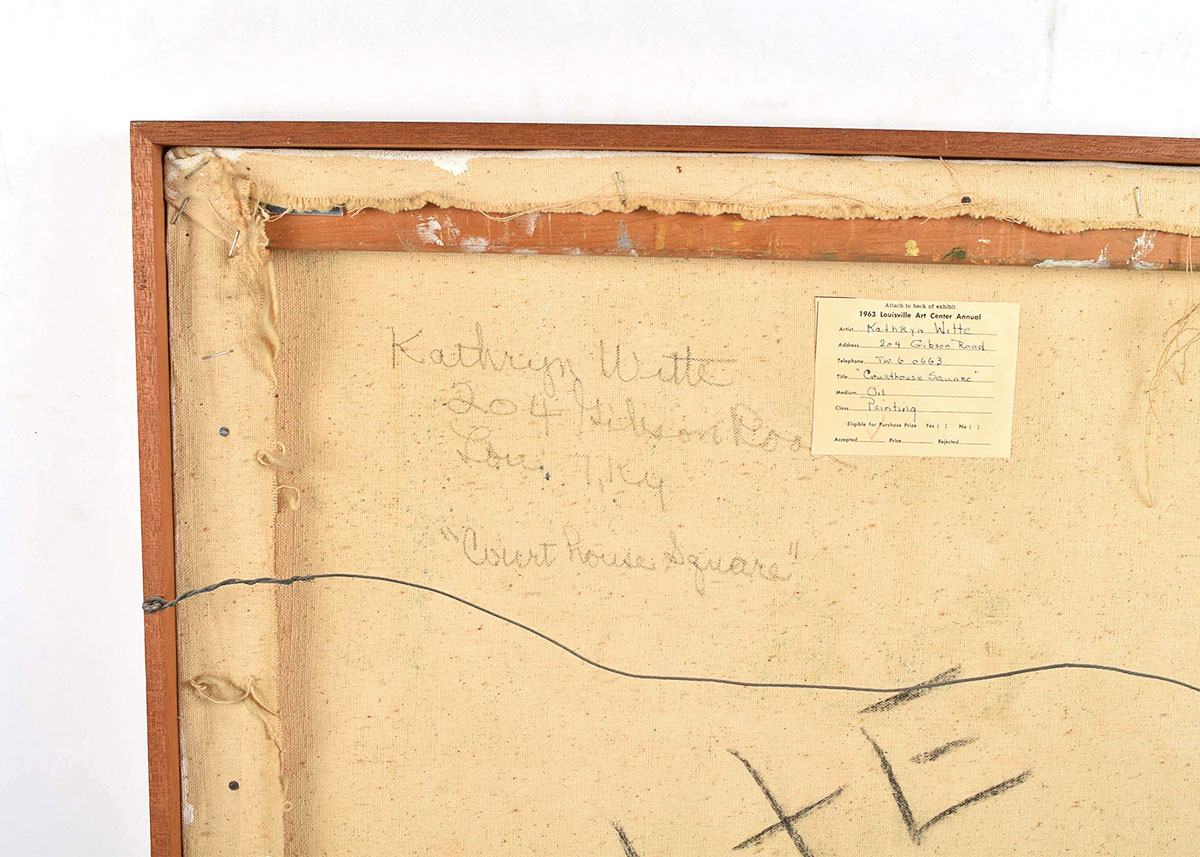 Kathryn Witte Oil on Canvas