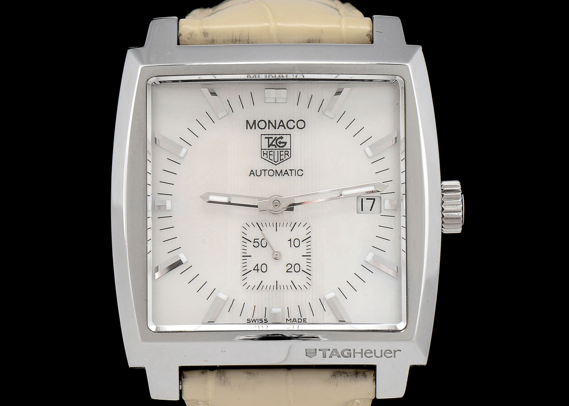 Tag Heuer Monaco Mother of Pearl Calibre 6 Watch