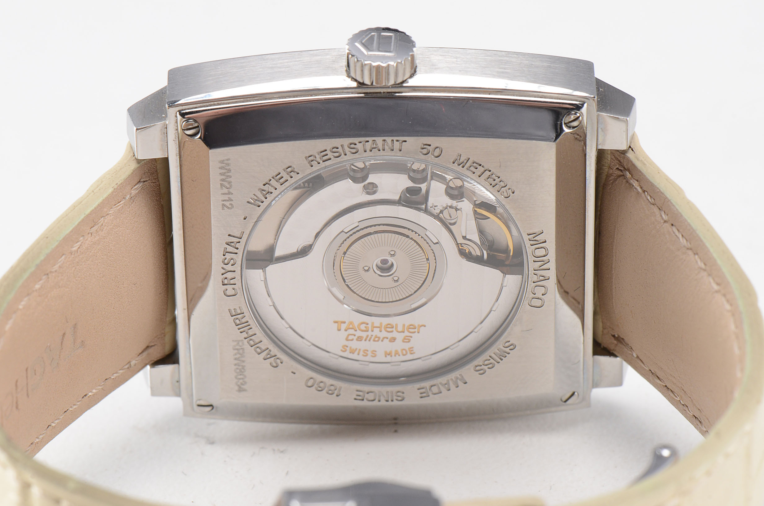 Tag Heuer Monaco Mother of Pearl Calibre 6 Watch