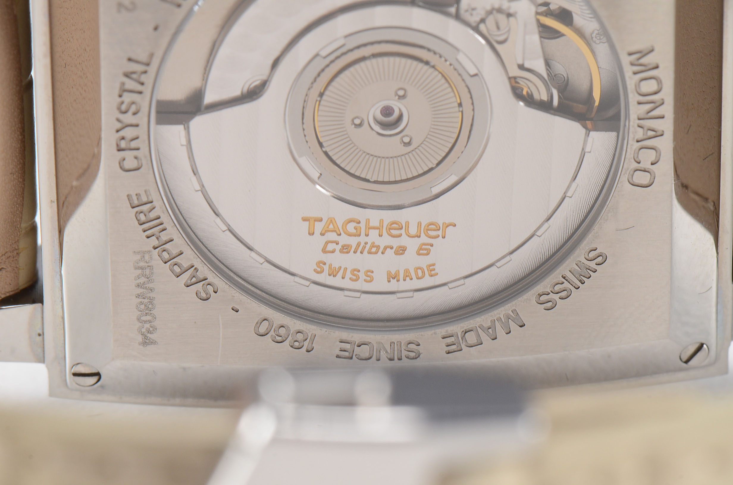 Tag Heuer Monaco Mother of Pearl Calibre 6 Watch