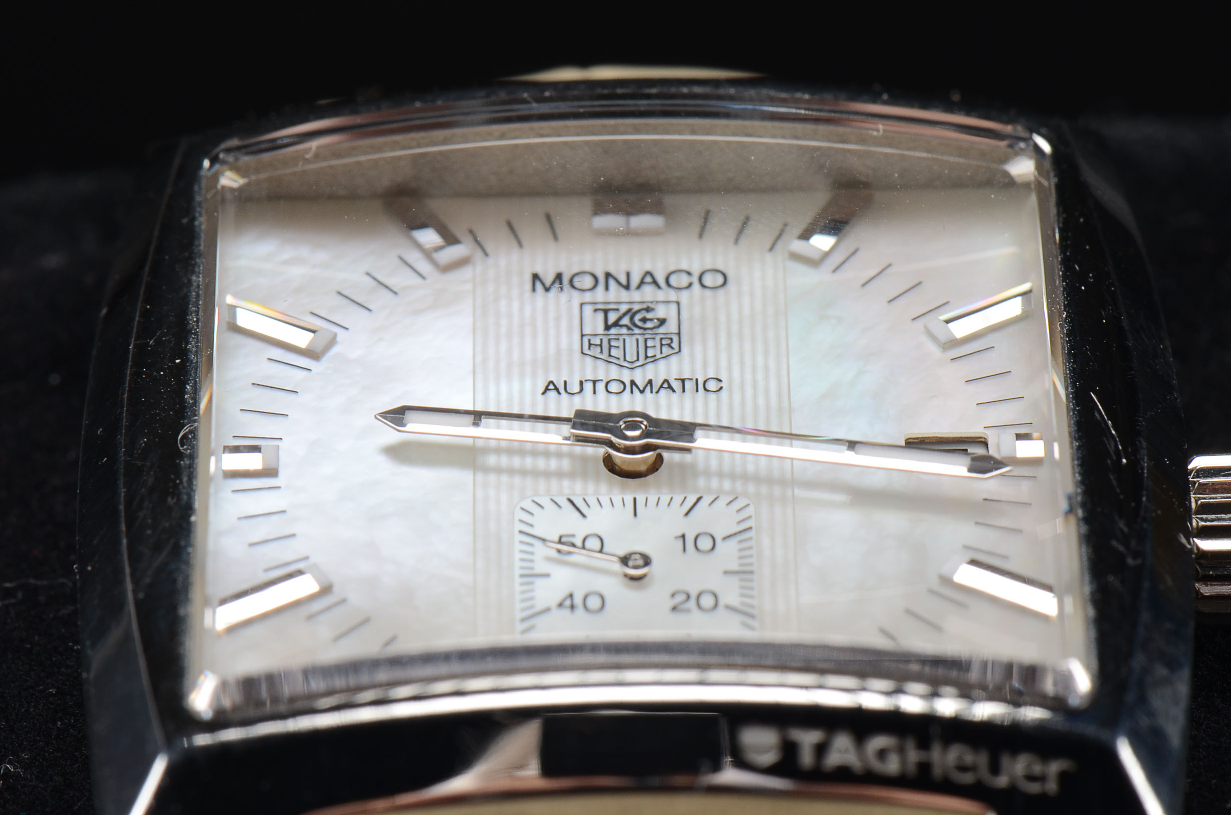 Tag Heuer Monaco Mother of Pearl Calibre 6 Watch