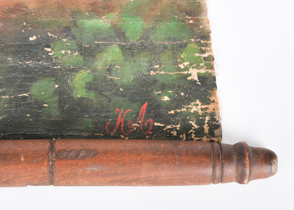 Antique Greek Decorative Art Scroll