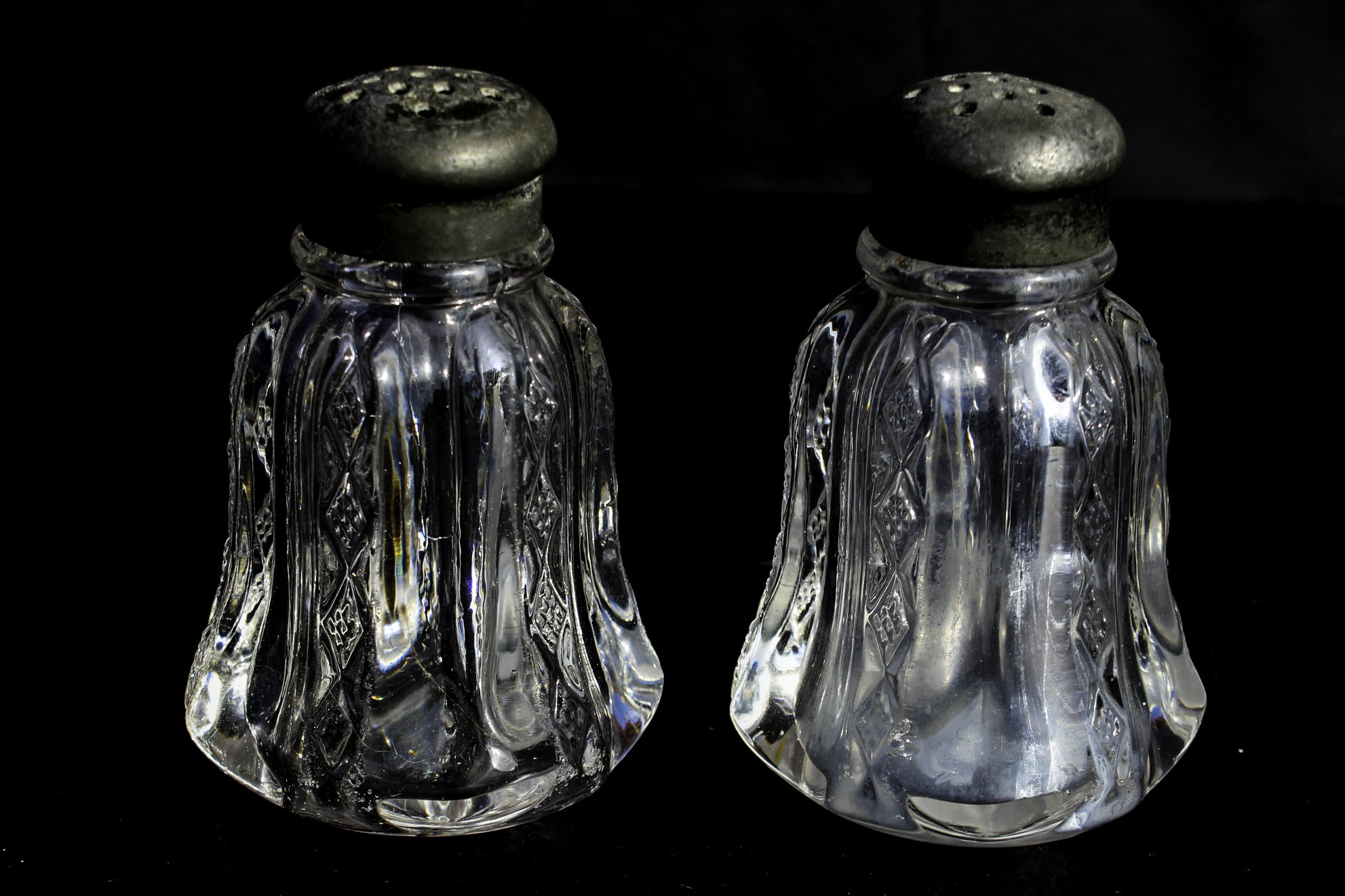 Assorted Vintage Pressed Glass