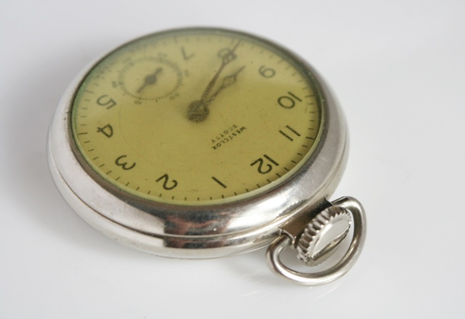 Vintage Westclox Scotty Pocket  Watch