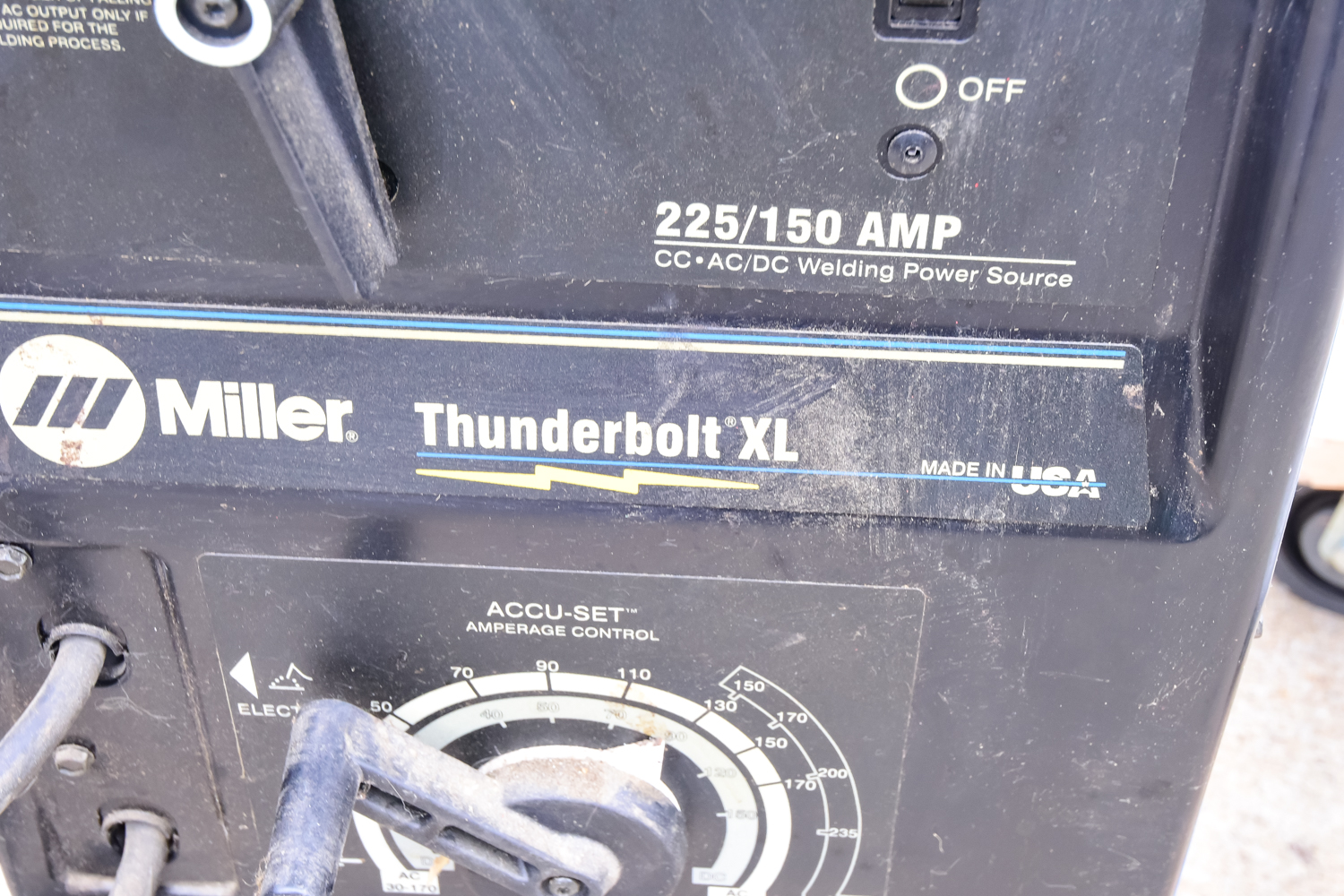 Miller Thunderbolt XL Welder