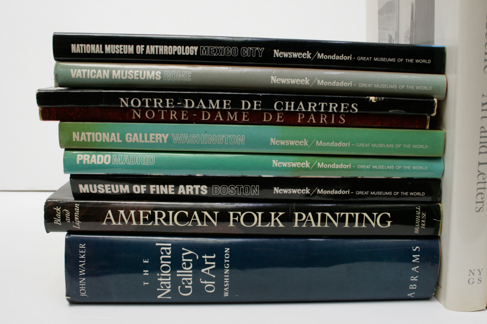 Assortment of Fine Art Literature